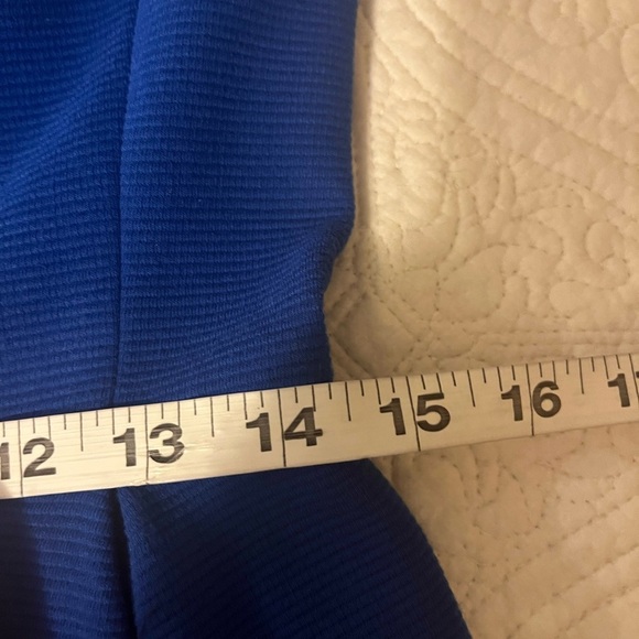Banana Republic Vibrant Blue Midi Fit & Flare Dress with Pockets,
size 8 - Picture 11 of 11
